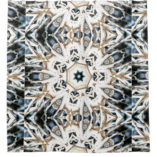 Snow Web Duschvorhang (Vorderseite)