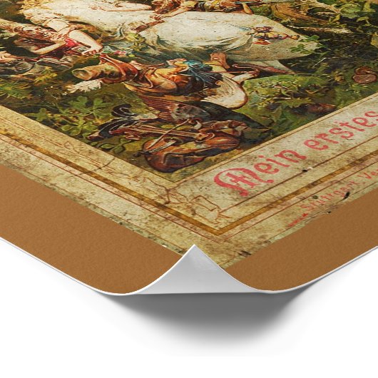 Snow White and Seven Dwarves Poster (Ecke)