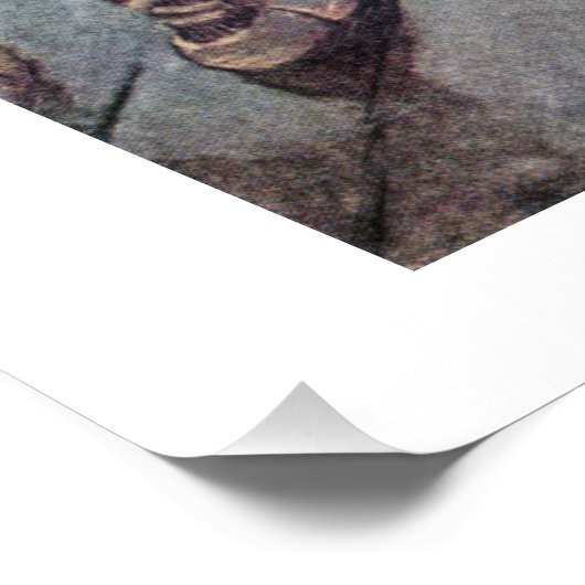 Snow White and the Seven Dwarfs Poster (Ecke)