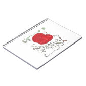 Snow White Apple Notebook Notizblock (Linke Seite)