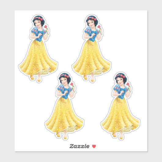 Snow White Aufkleber (Blatt)