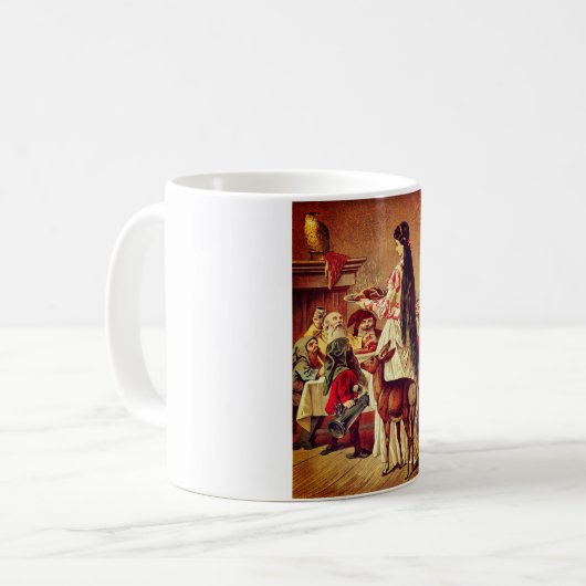 Snow White – Fairy tale – Märchen – Grimm Kaffeetasse (Vorderseite Links)