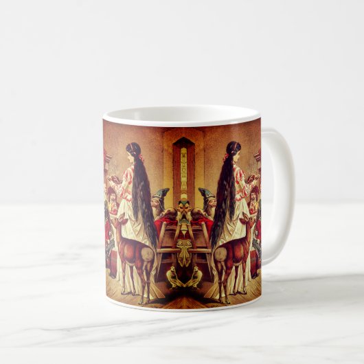 Snow White – Fairy tale – Märchen – Grimm Kaffeetasse (VorderseiteRechts)