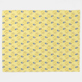 Snow White Fleece Blanket (Vorderseite (Horizontal))