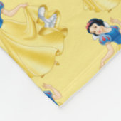 Snow White Fleece Blanket (Ecke)