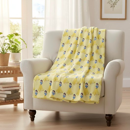 Snow White Fleecedecke