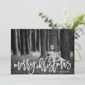 Snow White Frohe Weihnachten Foto (Stehend Vorderseite)