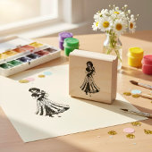 Snow White Gummistempel