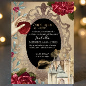 Snow White Magic Mirror Fairy Tale Einladung