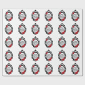 Snow White Magic Mirror und Apple Geschenkpapier (Flach)