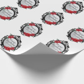 Snow White Magic Mirror und Apple Geschenkpapier (Ecke)