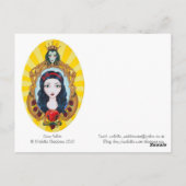 Snow White Postkarte (Rückseite)