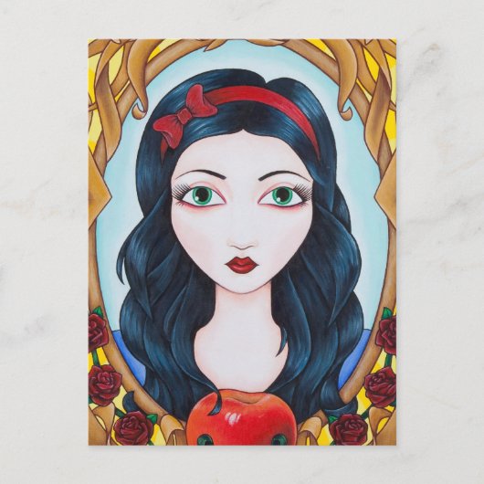 Snow White Postkarte (Vorderseite)