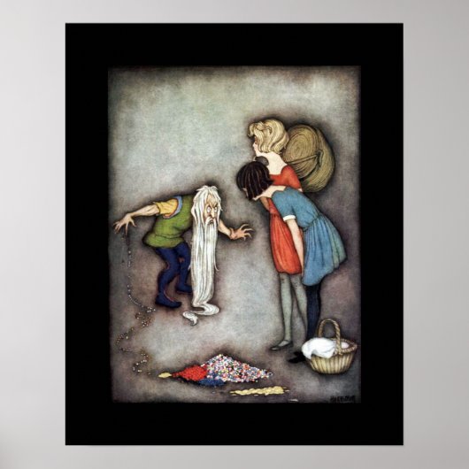 Snow White & Rote Rose ~ Fairy Tales ~ Classic ~ Poster (Vorne)