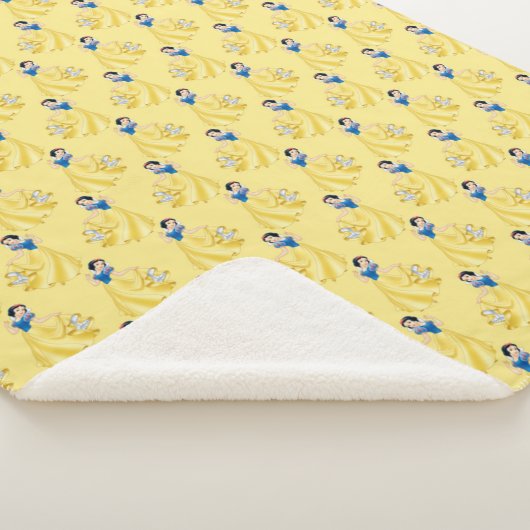 Snow White Sherpa Blanket Sherpadecke (3/4)