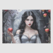 Snow White und der Apple #3 - Decoupage - Seidenpapier (Vorderseite)