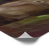 Snow White und ihre Tierfreunde Märchen drucken Poster (Ecke)