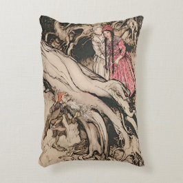 Snow White und Rose Red von Arthur Rackham Dekokissen