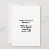 Snow White und Rose Red von Arthur Rackham Einladung (Rückseite)