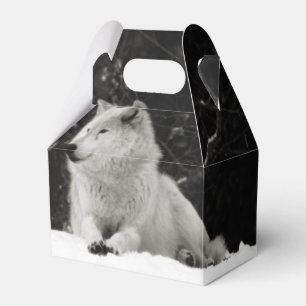 Snow Wolf Geschenkschachtel
