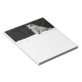 Snow Wolf Notizblock (angewinkelt)