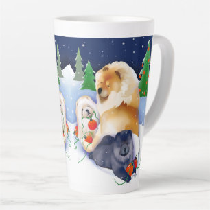 SNOWBABIES Chow 2020 Holiday Tasse