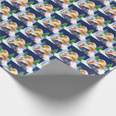SNOWBABIES Chow Geschenkpapier (Ecke)
