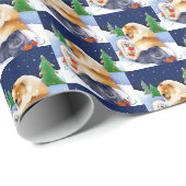 SNOWBABIES Chow Geschenkpapier (Rolleneckpunkt)