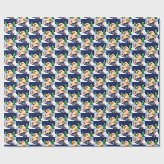 SNOWBABIES Chow Wrapping Paper Geschenkpapier (Flach)
