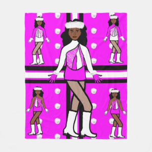 Snowball Dancer Pink Fleecedecke
