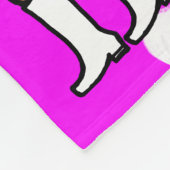 Snowball Dancer Pink Fleecedecke (Ecke)