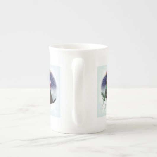 Snowball Fight Tasse (Rückseite)