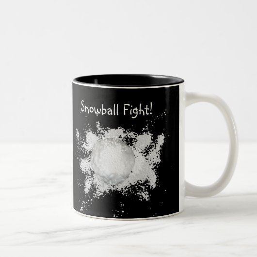 Snowball Fight Tasse (Rechts)