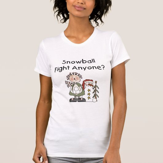 Snowball Fight Tshirts und Geschenke (Vorderseite)