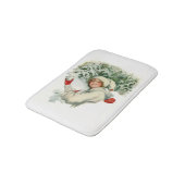 Snowball Fight (von Harrison Fisher) Badematte (Schrägansicht)