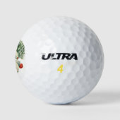 Snowball Fight (von Harrison Fisher) Golfball (Logo)