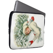 Snowball Fight (von Harrison Fisher) Laptopschutzhülle (Vorne Rechts)