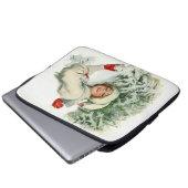 Snowball Fight (von Harrison Fisher) Laptopschutzhülle (Vorne Knopf)