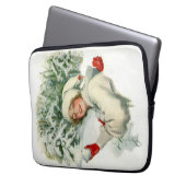 Snowball Fight (von Harrison Fisher) Laptopschutzhülle (Vorderseite Links)