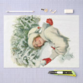 Snowball Fight (von Harrison Fisher) Seidenpapier (Handwerk)