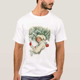 Snowball Fight (von Harrison Fisher) T-Shirt