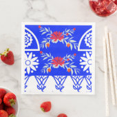 Snowball Florah Napkin Design Serviette (Beispiel)