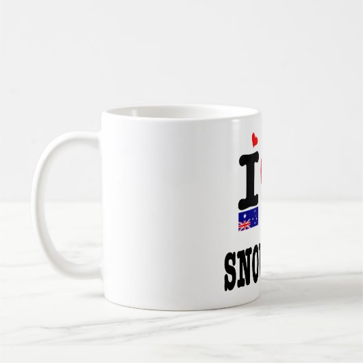 SNOWBALL - I Liebe - Kaffeetasse (Links)