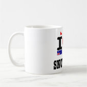 SNOWBALL - Ich liebe - Kaffeetasse (Links)
