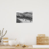 Snowball-Kampf - Party der Geologischen Umfrage in Poster (Küche)