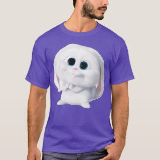 Snowball Kaninchen Haustier Geheimleben Aufkleber T-Shirt