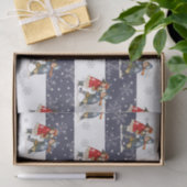 Snowball Kinder Weihnachten Schneeflocke gestreift Seidenpapier (Geschenk)