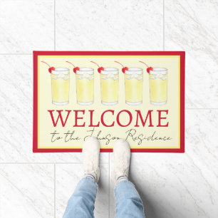 Snowball Snow Ball Britischer Weihnachtscocktail Fußmatte