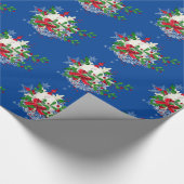 Snowball und Ribbons Geschenkpapier (Ecke)