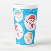 Snowball und Snowman Blue Milchtasse (Vorderseite)